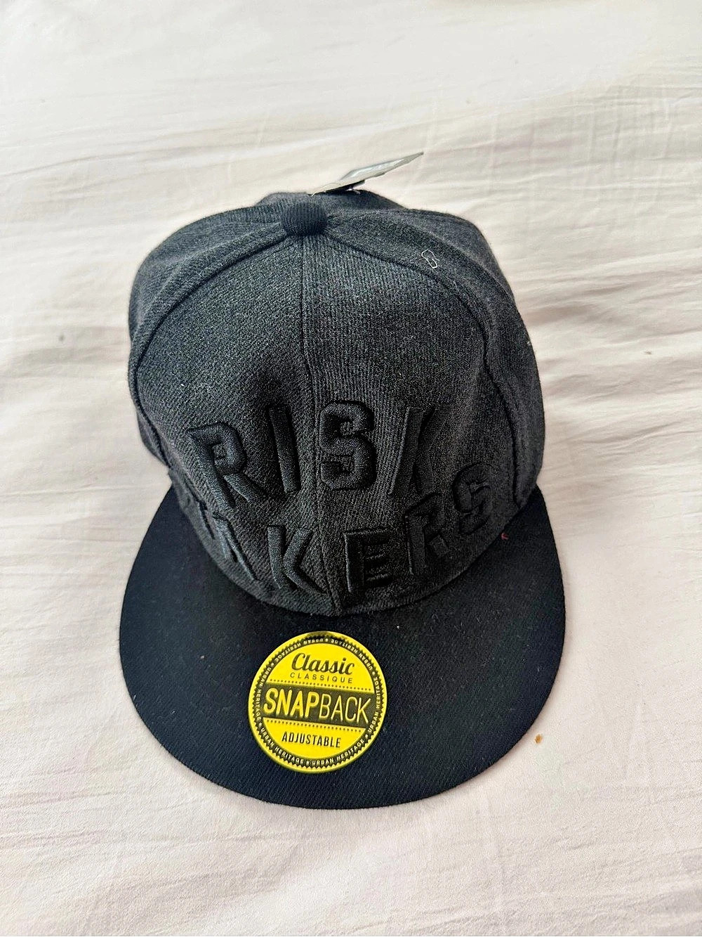New Era Black Snapback Cap NWT